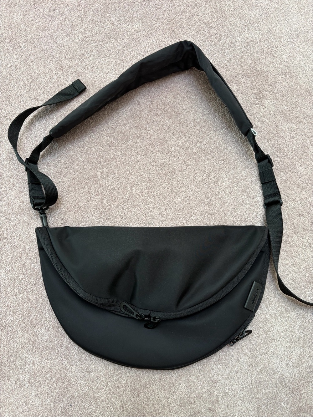 côte&ciel black small Hala Messenger Bag